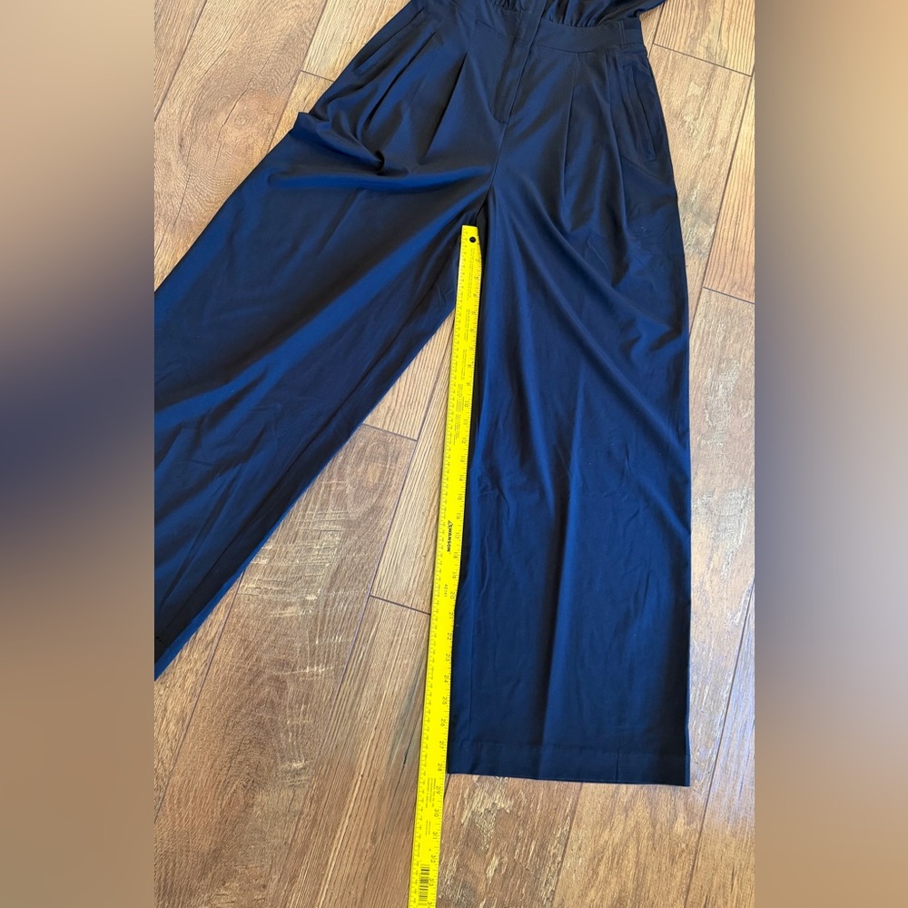 Athleta Sleeveless Black Jumpsuit Size 0 - Picture 9 of 10